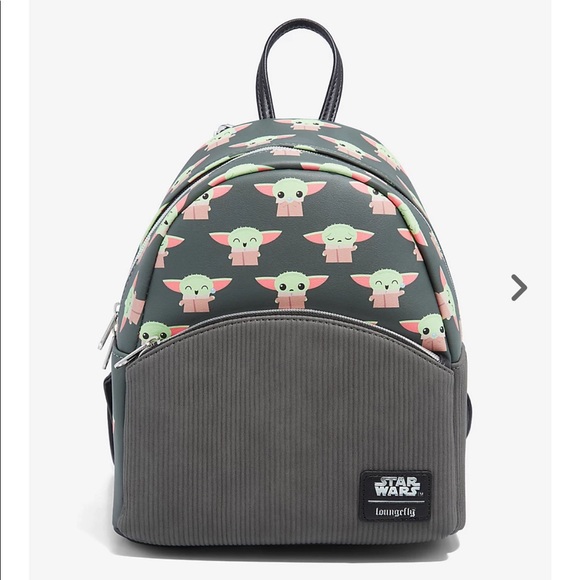Loungefly Handbags - NWT, Loungefly Baby Yoda Mini Backpack